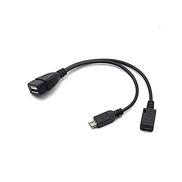 PRO OTG Power Cable Works for Samsung Nexus 50YP-Z with Power Connect to Any Compatible USB Accessory with MicroUSB 